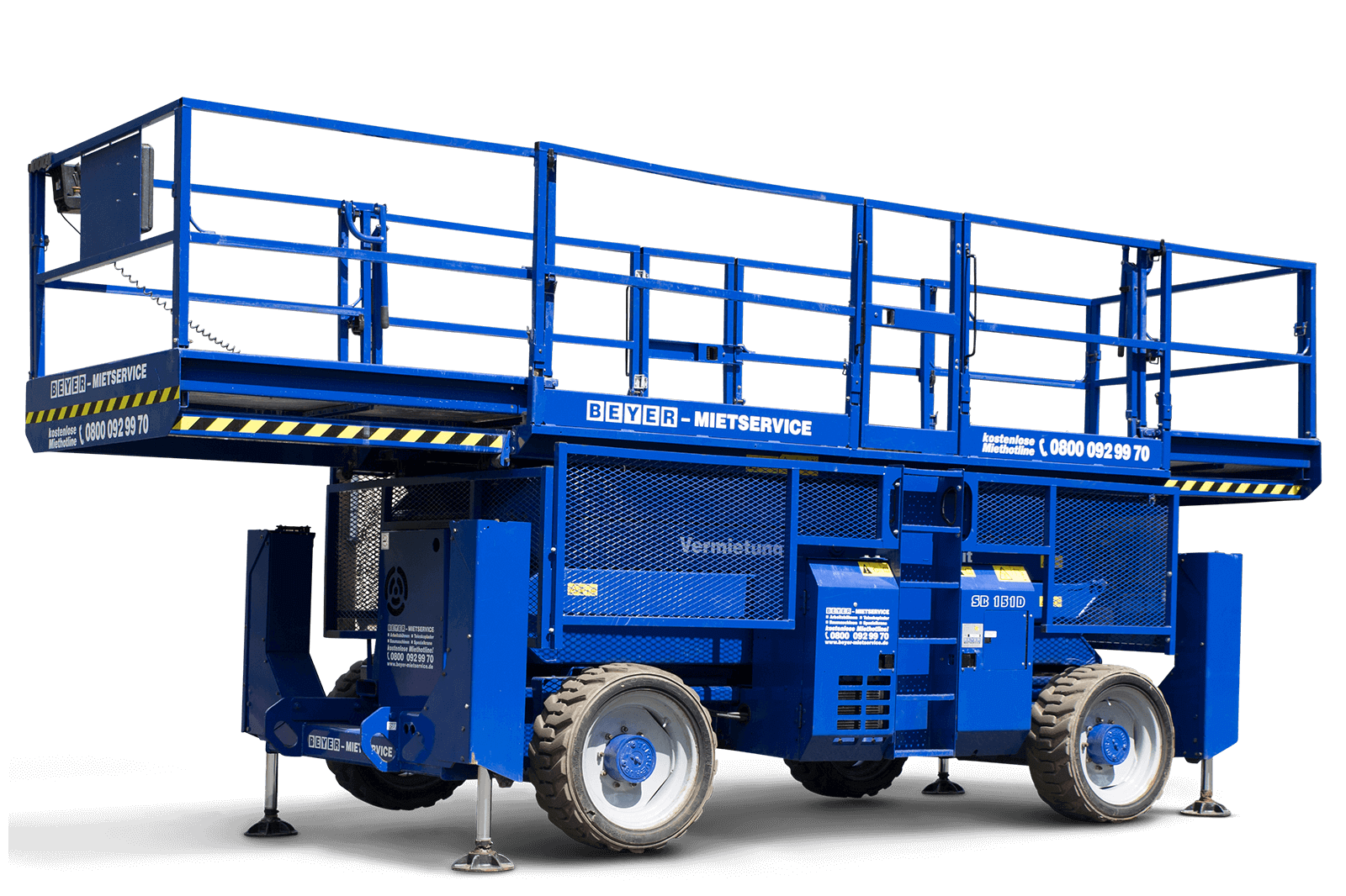 Diesel-Hubbühne SB 151 SDL mieten – 2