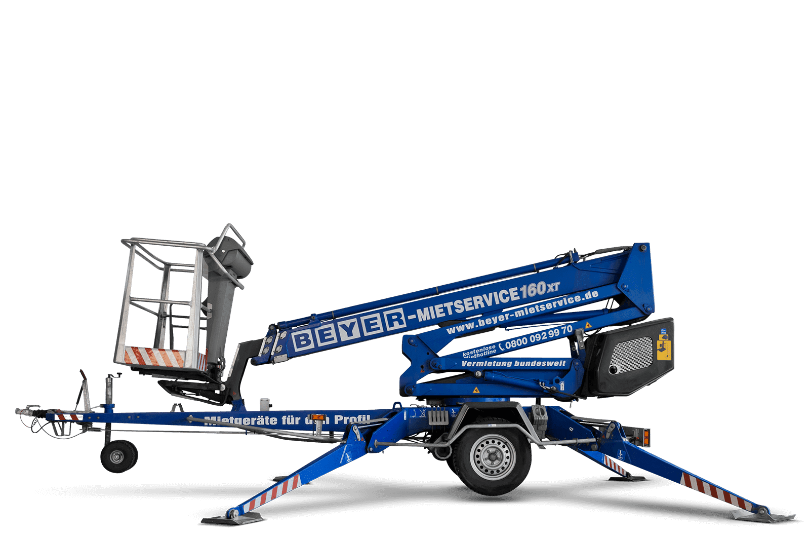 Anhänger-Hebebühne AB 165 E/D mieten – 4