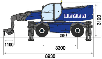 TSR 2670 mit Lasthaken 7 t mieten – 4