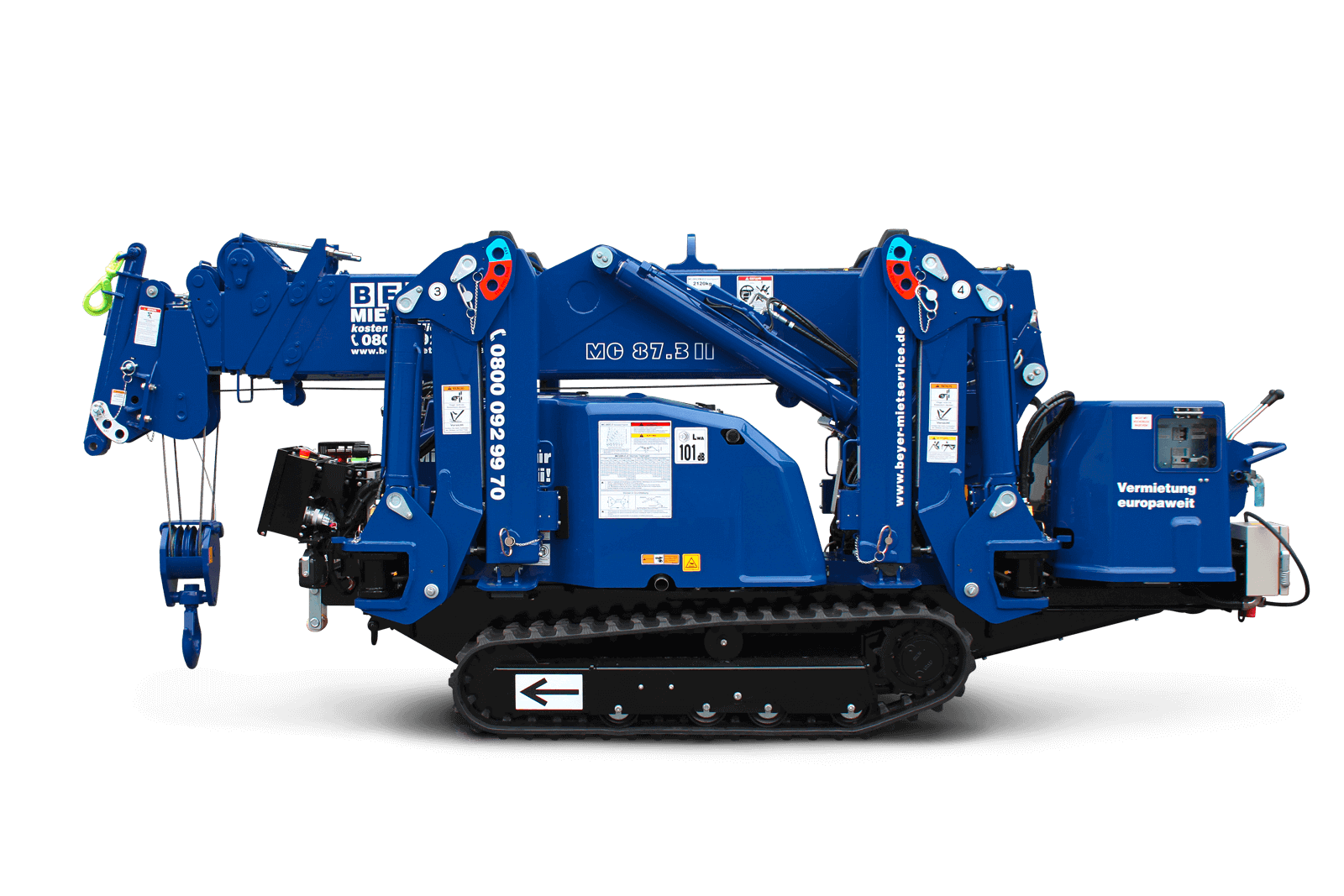 Minikran MC 87.3 D/E II mieten – 2