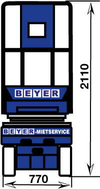 Scherenhebebühne SB 80 E mieten – 4