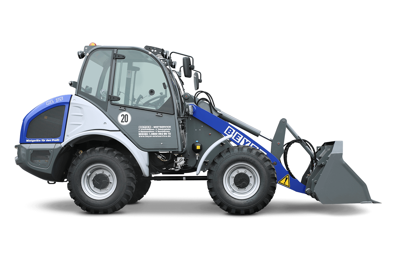 Radlader RL 75 mieten – 2