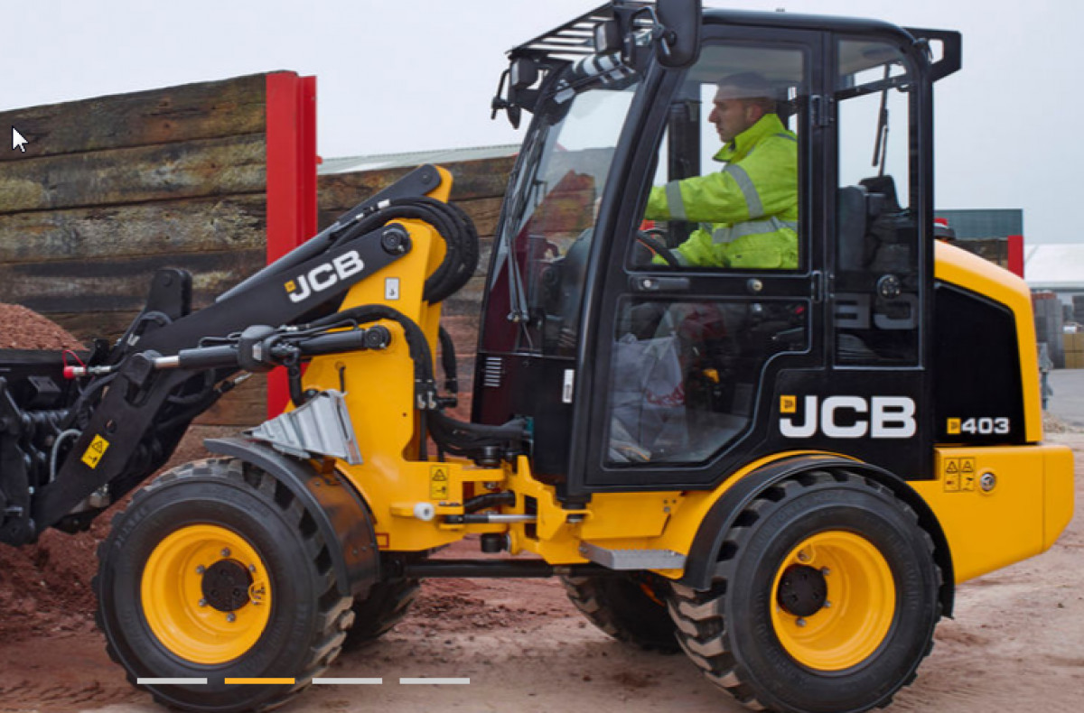 JCB Mini Radlader 403 mieten
