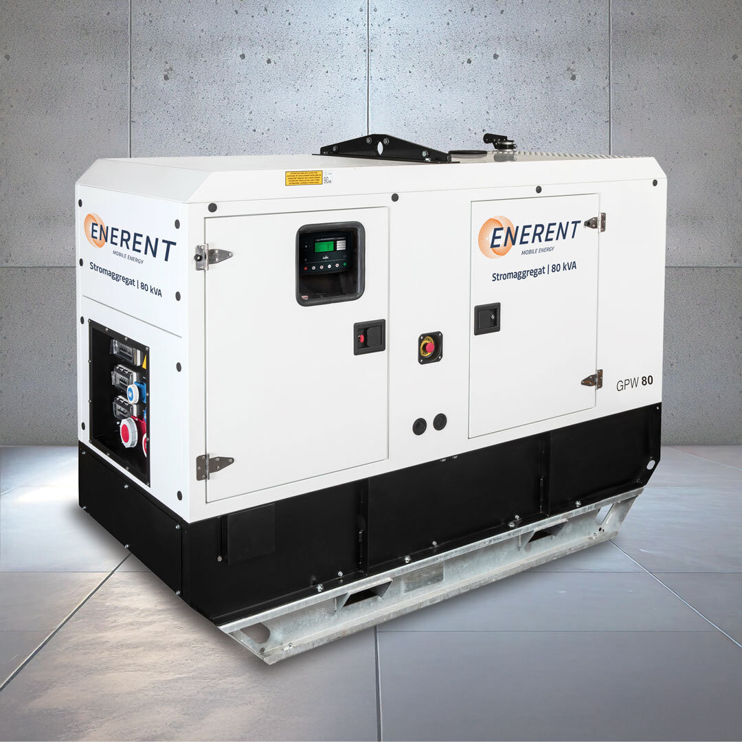 Notstromaggregat ERNSE80V – 80kva mieten – 2