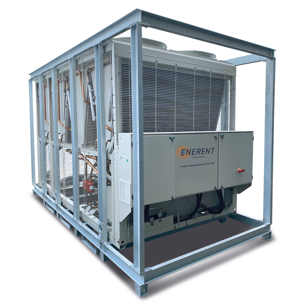 Mobiler Kaltwassersatz ERKZE500M – 500 kW mieten