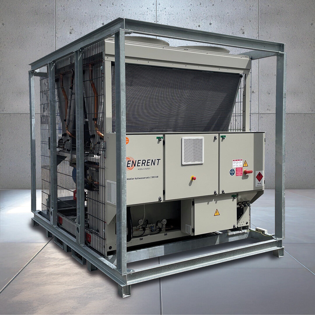 Mobiler Kaltwassersatz ERKZE300V – 300 kW mieten