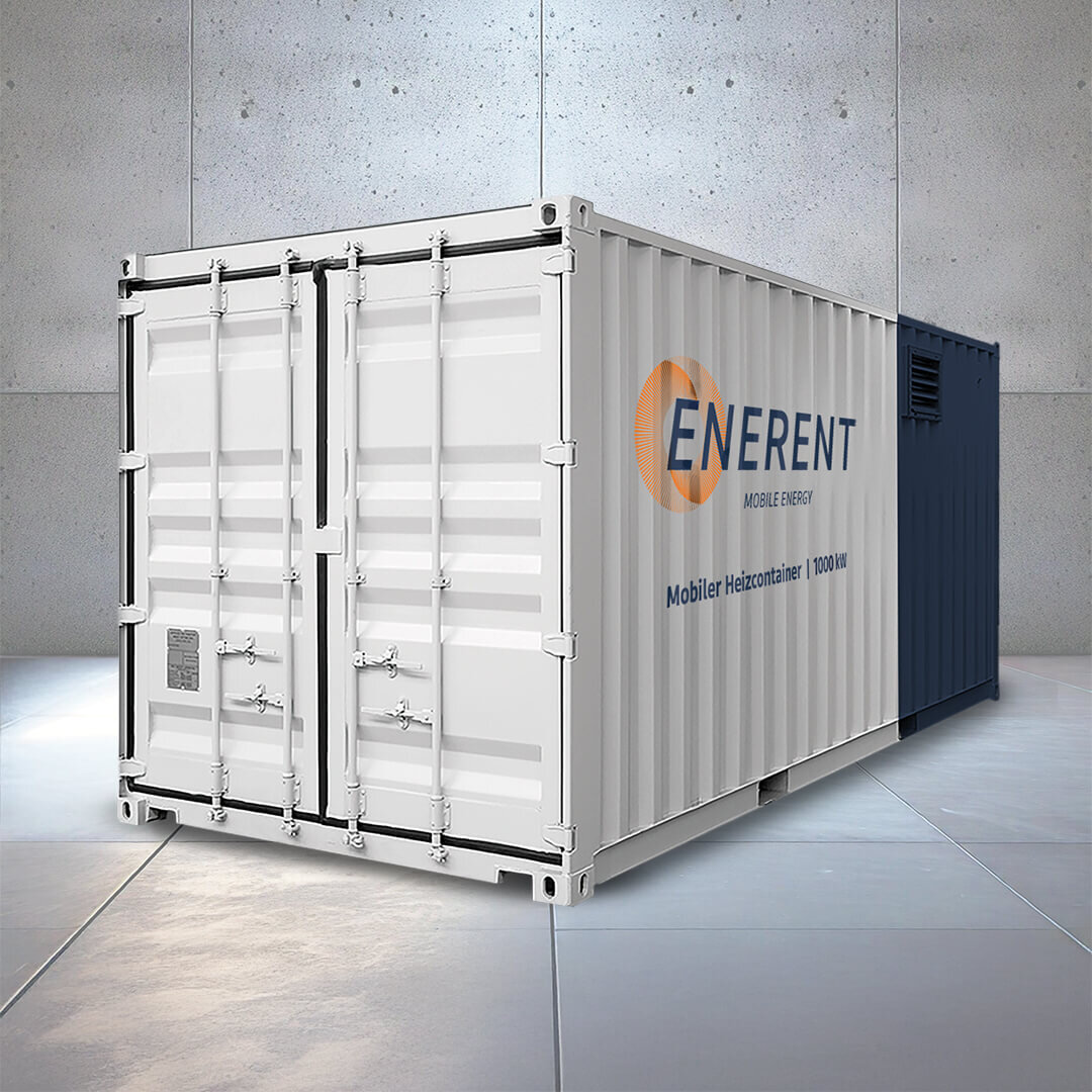 Mobiler Heizcontainer ERHCO1000V – 1.000 kW mieten – 2