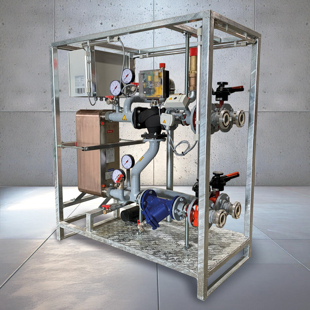 Wärmetauscher ERZWT600M – 600 kW mieten – 2