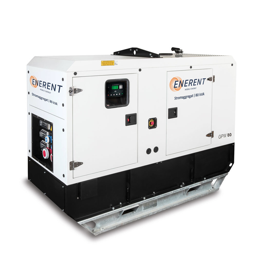 Notstromaggregat ERNSE80V – 80kva mieten