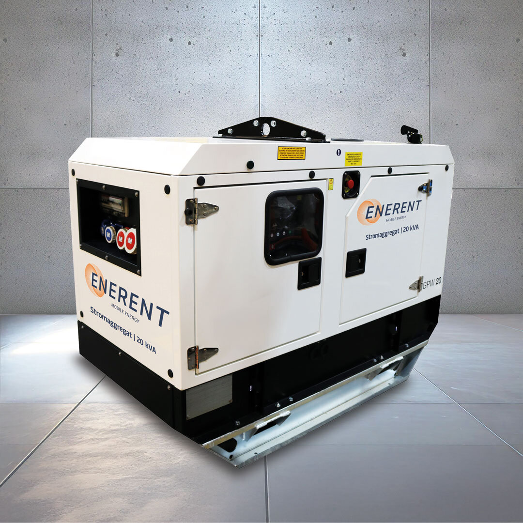 Notstromaggregat ERNSE20V – 20kva mieten – 2