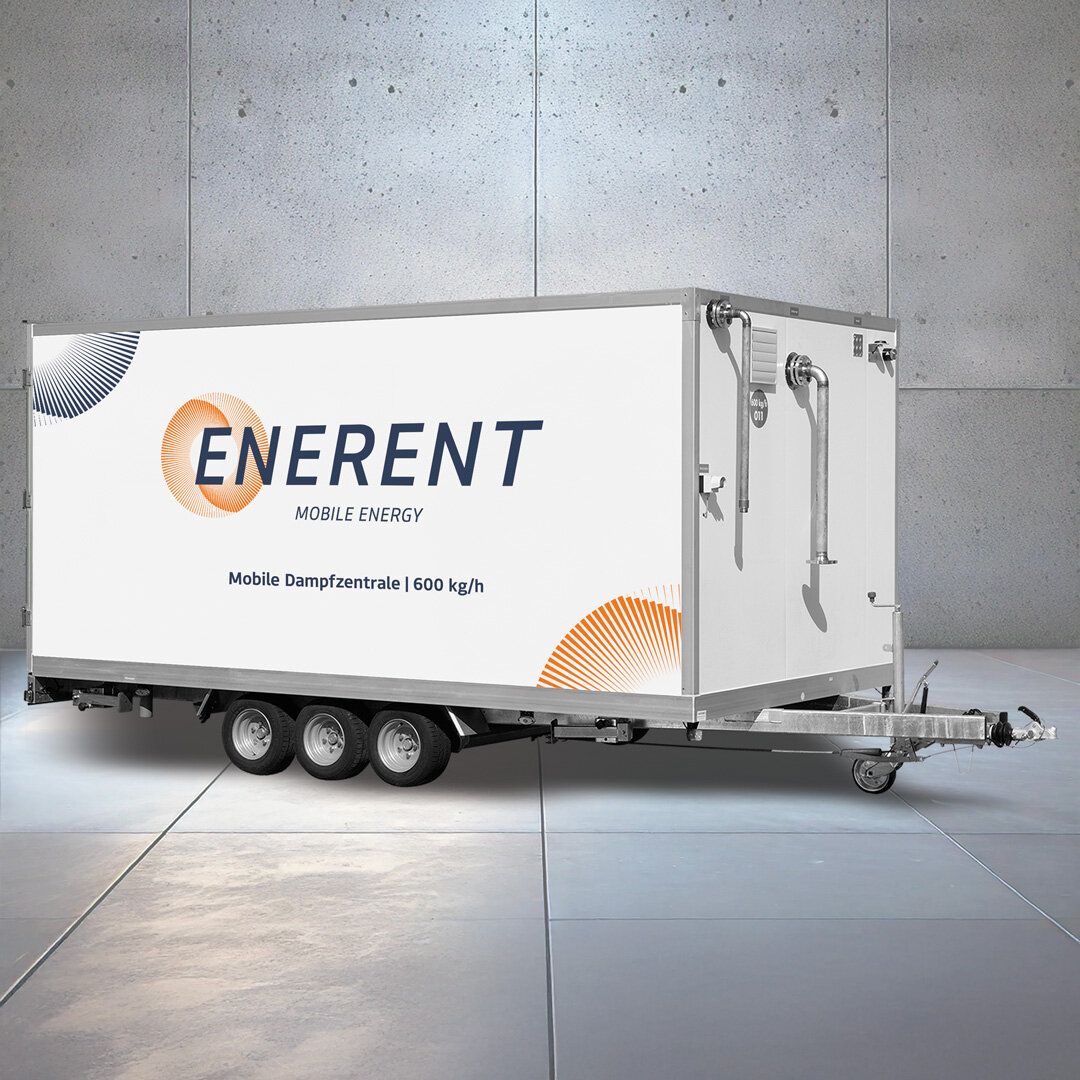 Mobiler Dampferzeuger ERDMO600M – 600 kg/h mieten – 2