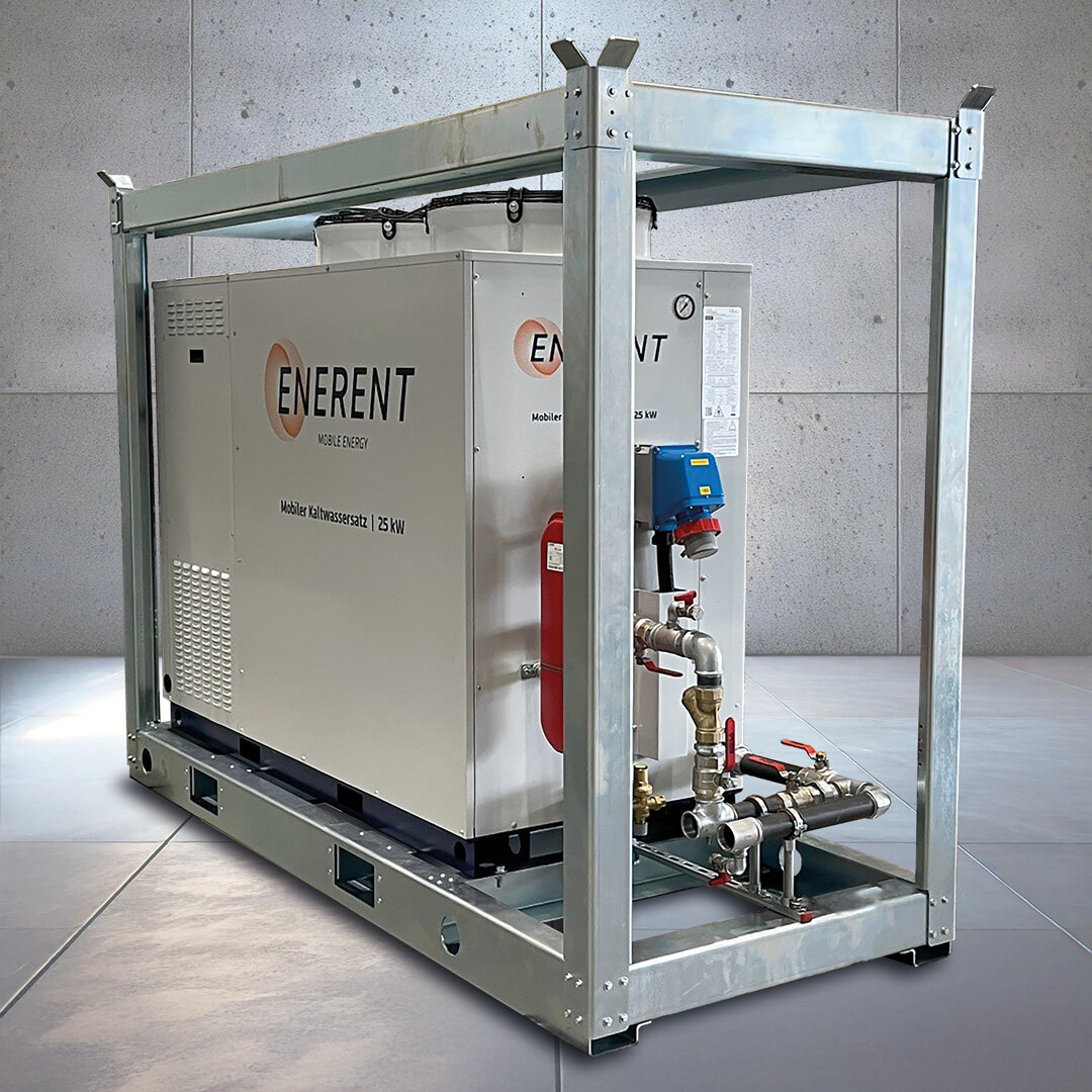 Mobiler Kaltwassersatz ERKZE25BV – 25 kW mieten – 2