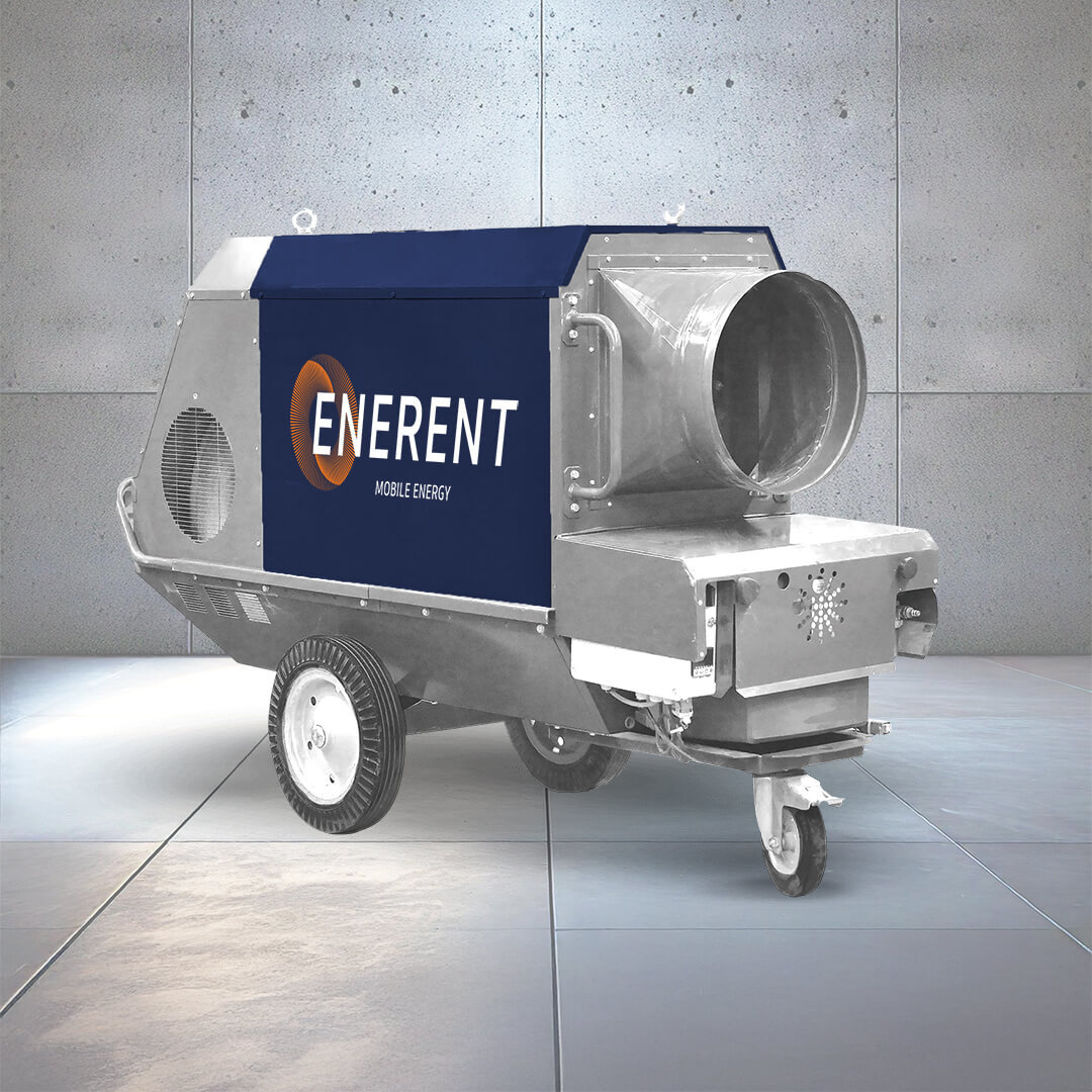 Warmlufterzeuger ERZLD150M – 150 kW mieten – 2