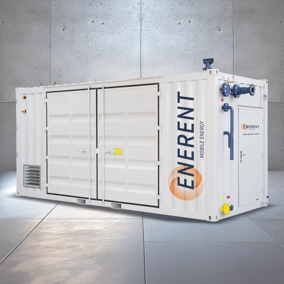 Mobiler Dampferzeuger ERDCO1500M – 1.500 kg/h mieten – 2