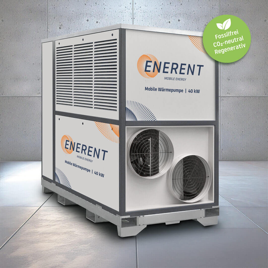 Mobile Wärmepumpe ERWLL40M – 40 kW mieten – 2