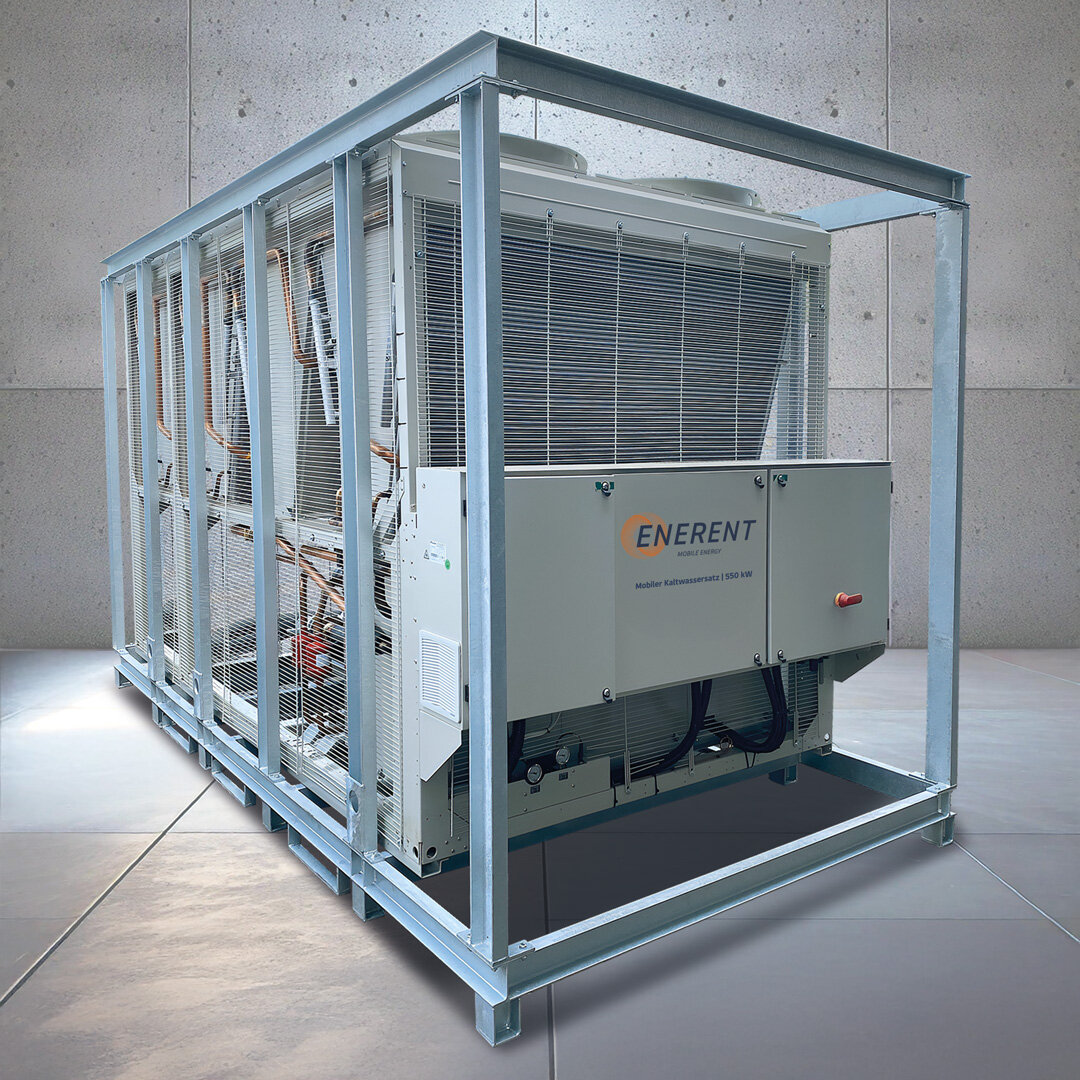 Mobiler Kaltwassersatz ERKZE500V – 500 kW mieten – 2