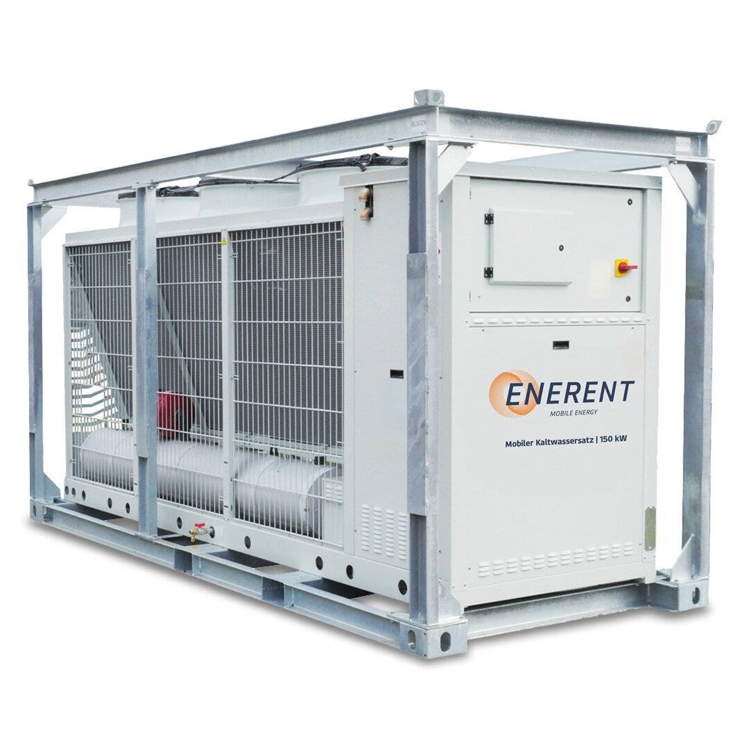 Mobiler Kaltwassersatz ERKZE150M – 150 kW mieten