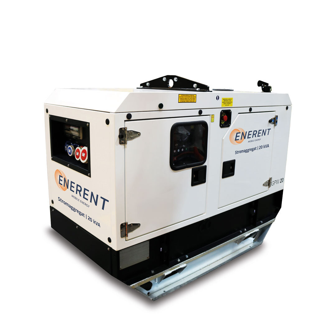 Notstromaggregat ERNSE20M – 20kva mieten