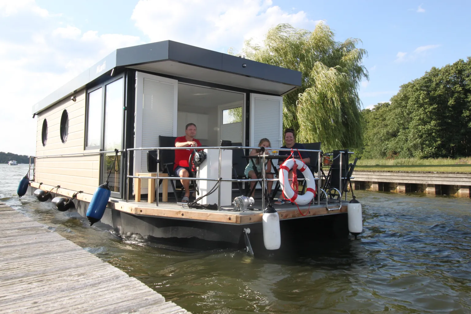Hausboot Katamaran Deluxe "Marti" mieten – 2