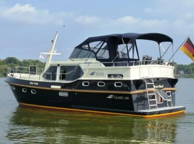 Stahl-Motoryacht RE Line Classic 1130 AC Kaptn "Jack" mieten – 2