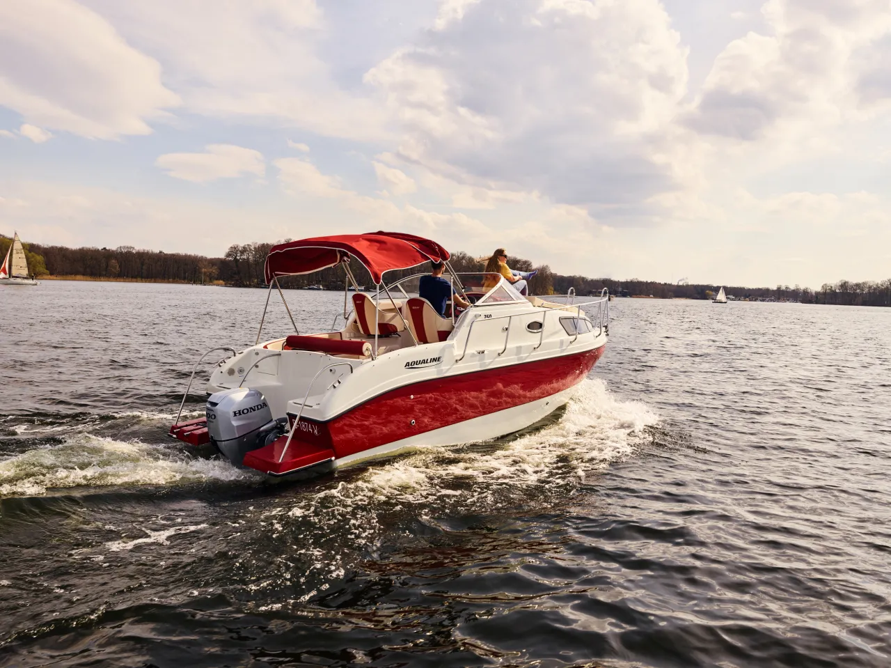 Sport-Motorboot Aqualine 750 "Anna" mieten – 3