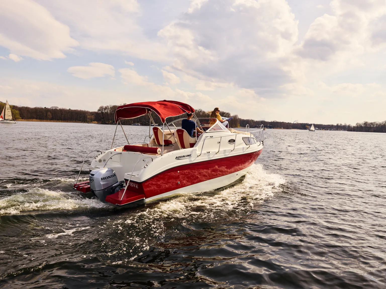 Sport-Motorboot Aqualine 750 "Anna" mieten – 4