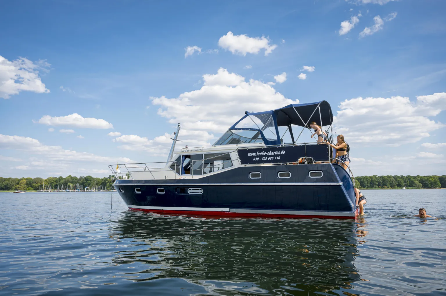 Stahl-Motoryacht Renal 36 Variante 2 kabinen "Carlotta" mieten – 2