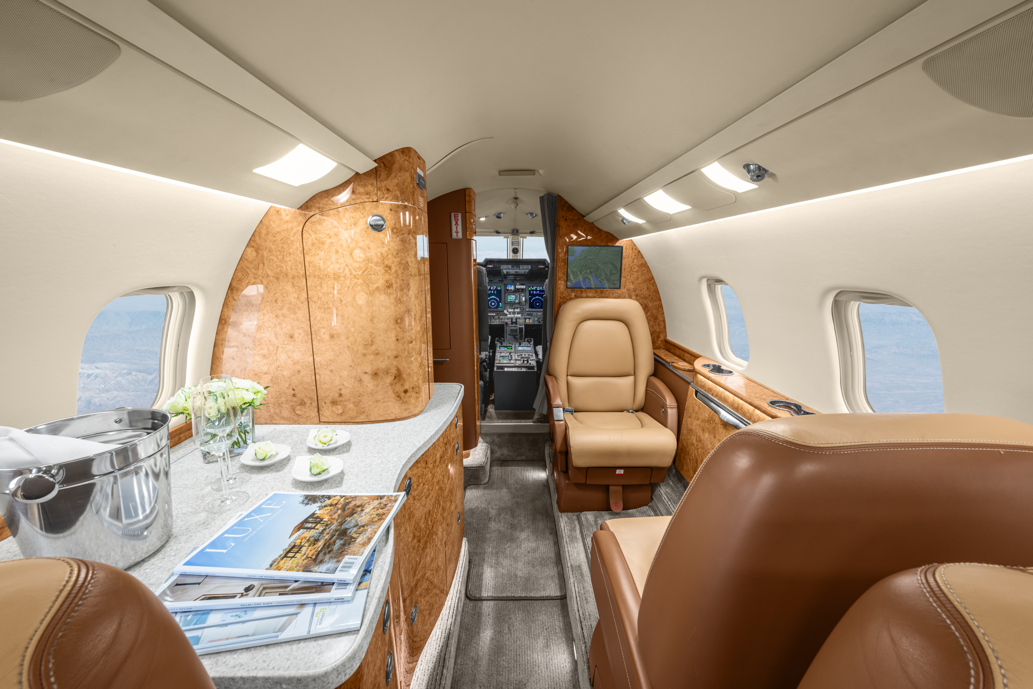 Privatjet Learjet 60XR D-CFAQ chartern / mieten – 2
