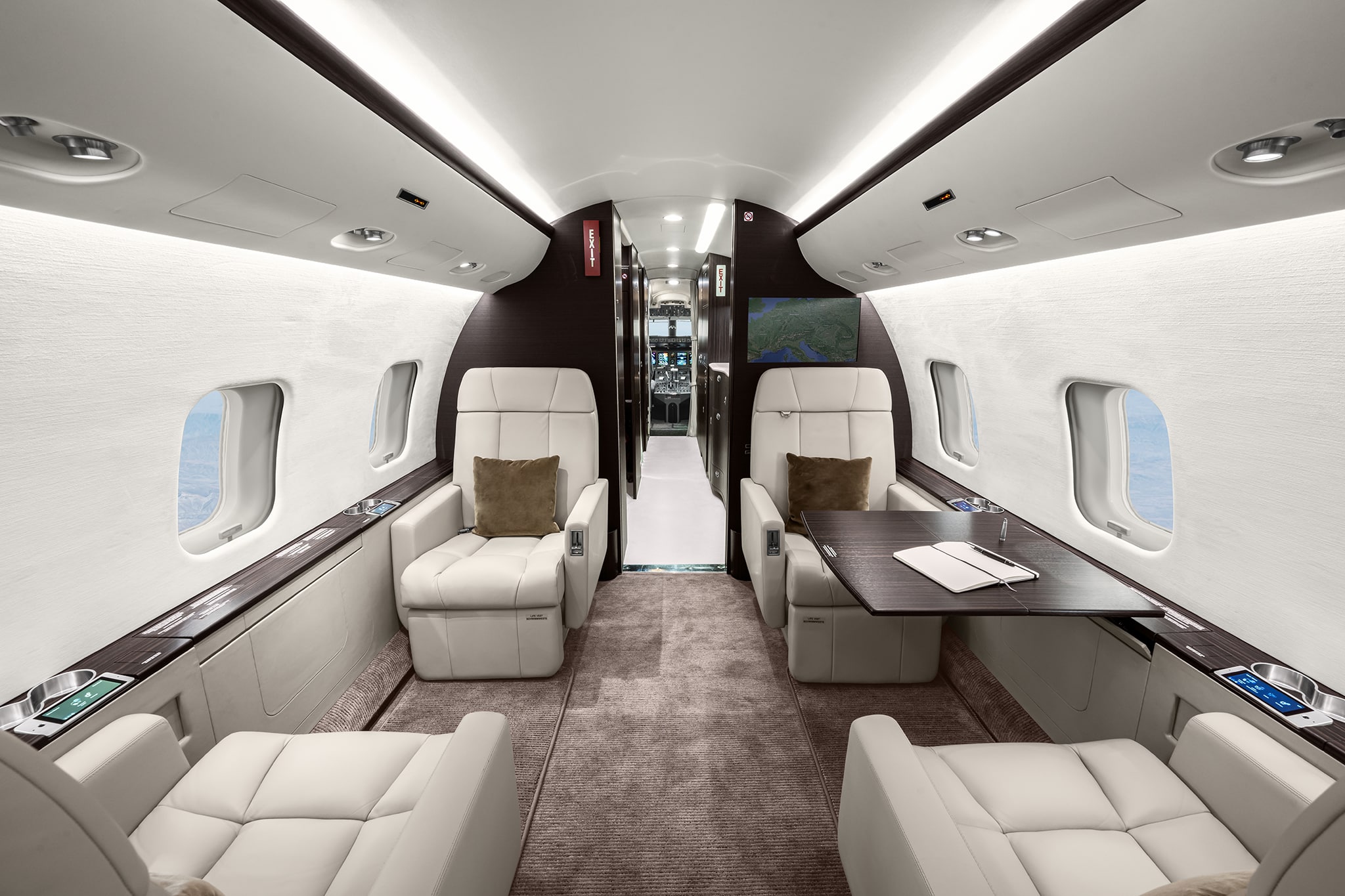 Privatjet Global Express D-AFAO chartern / mieten – 3