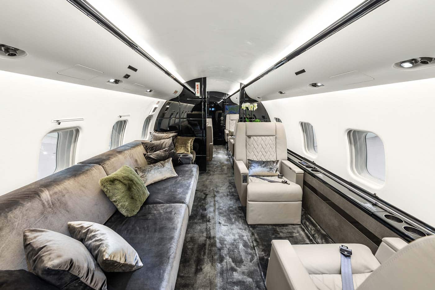 Privatjet Global Express D-AUWE chartern / mieten – 3