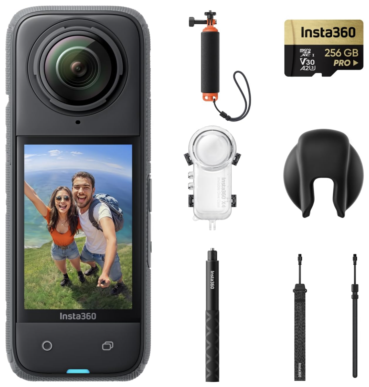 Insta360 X4 (Unsichtbares Tauch Bundle) mieten