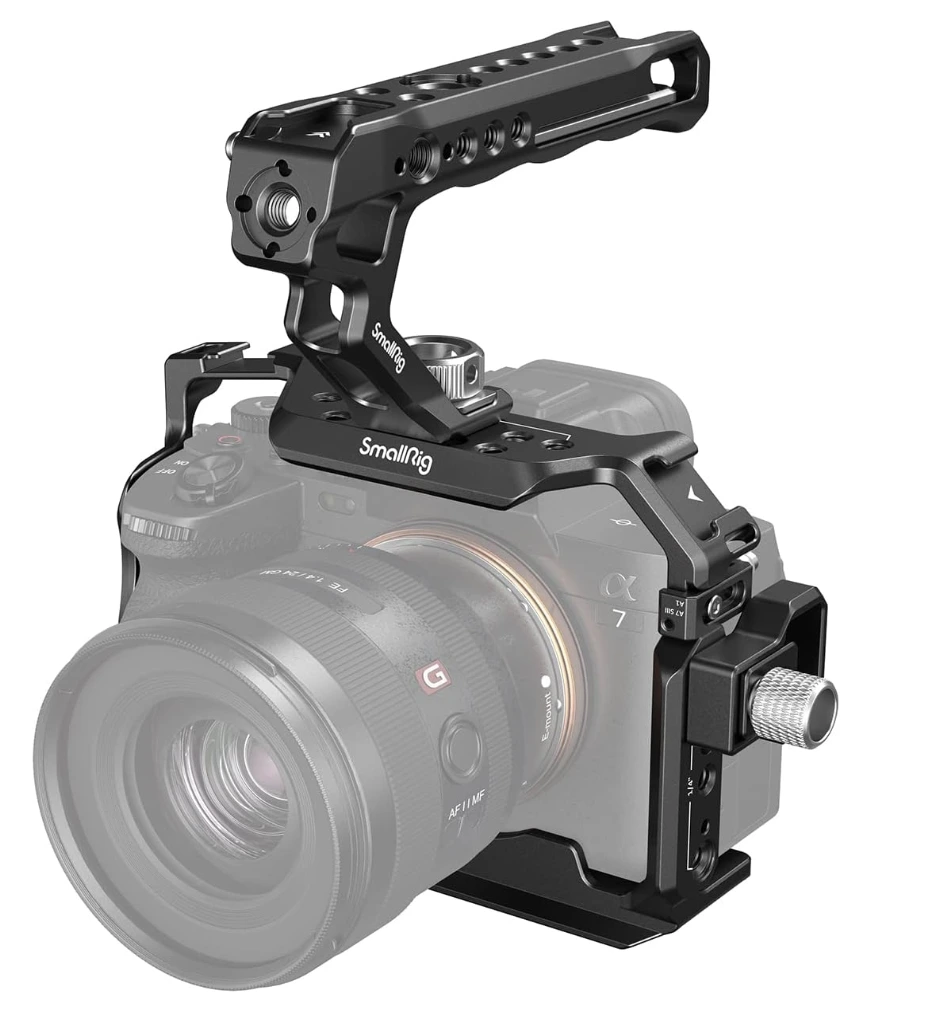 SMALLRIG A7 IV Käfig Cage mit oberem Griff und HDMI-Kabelklemme mieten