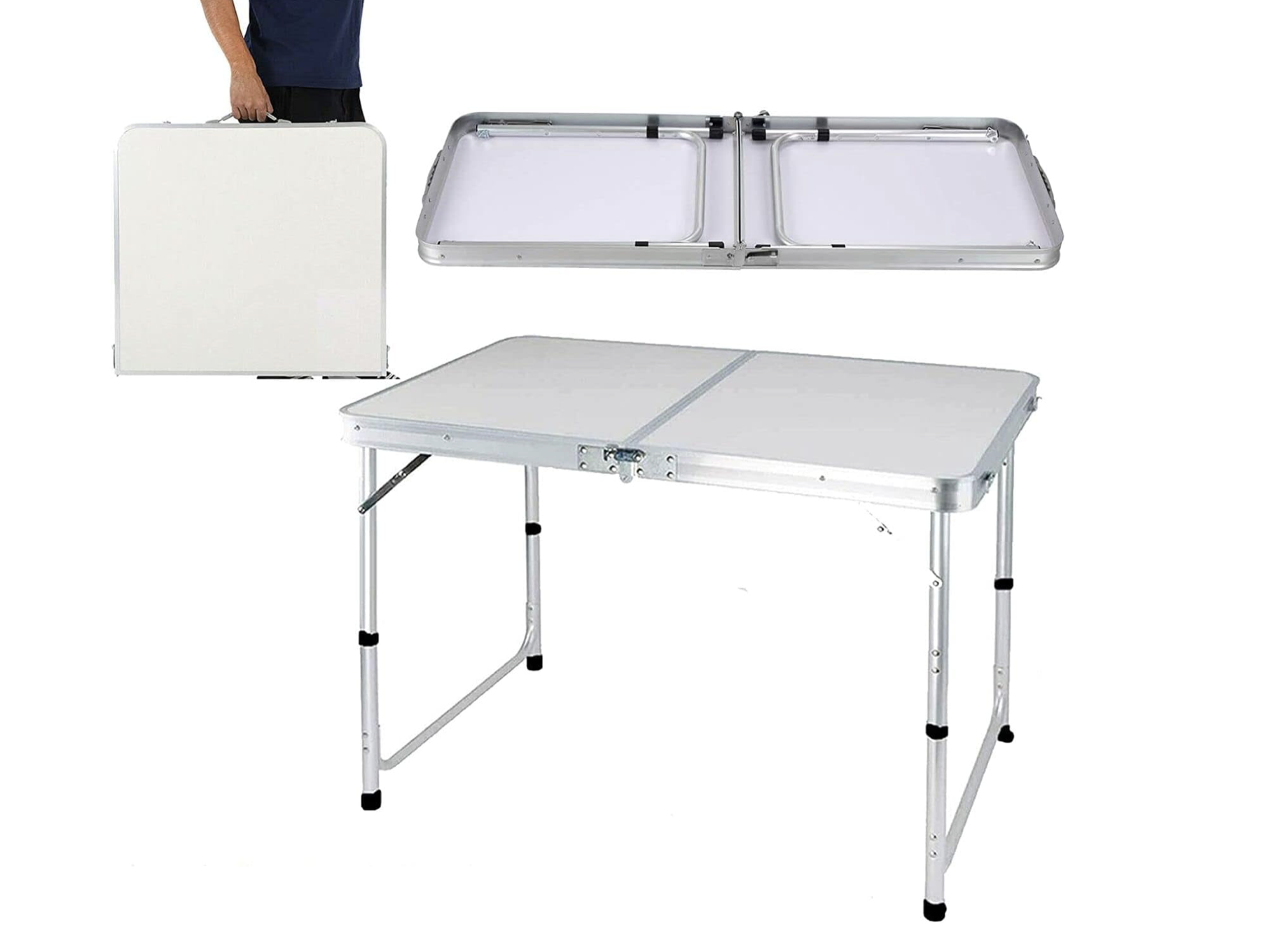 Tragbarer Campingtisch, 120 cm mieten