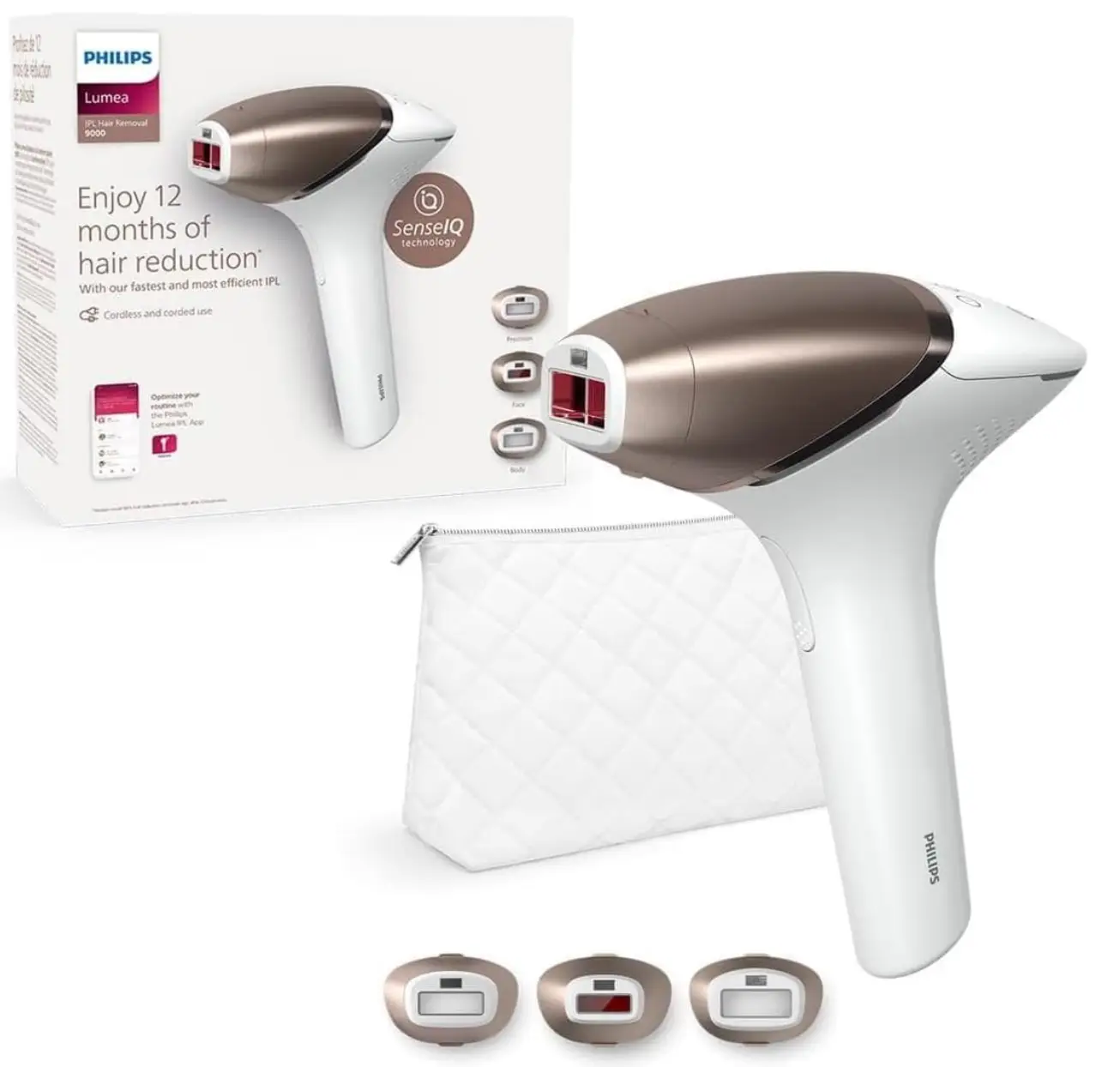 Philips Lumea IPL Haarentfernungsgerät 9000 Series mieten