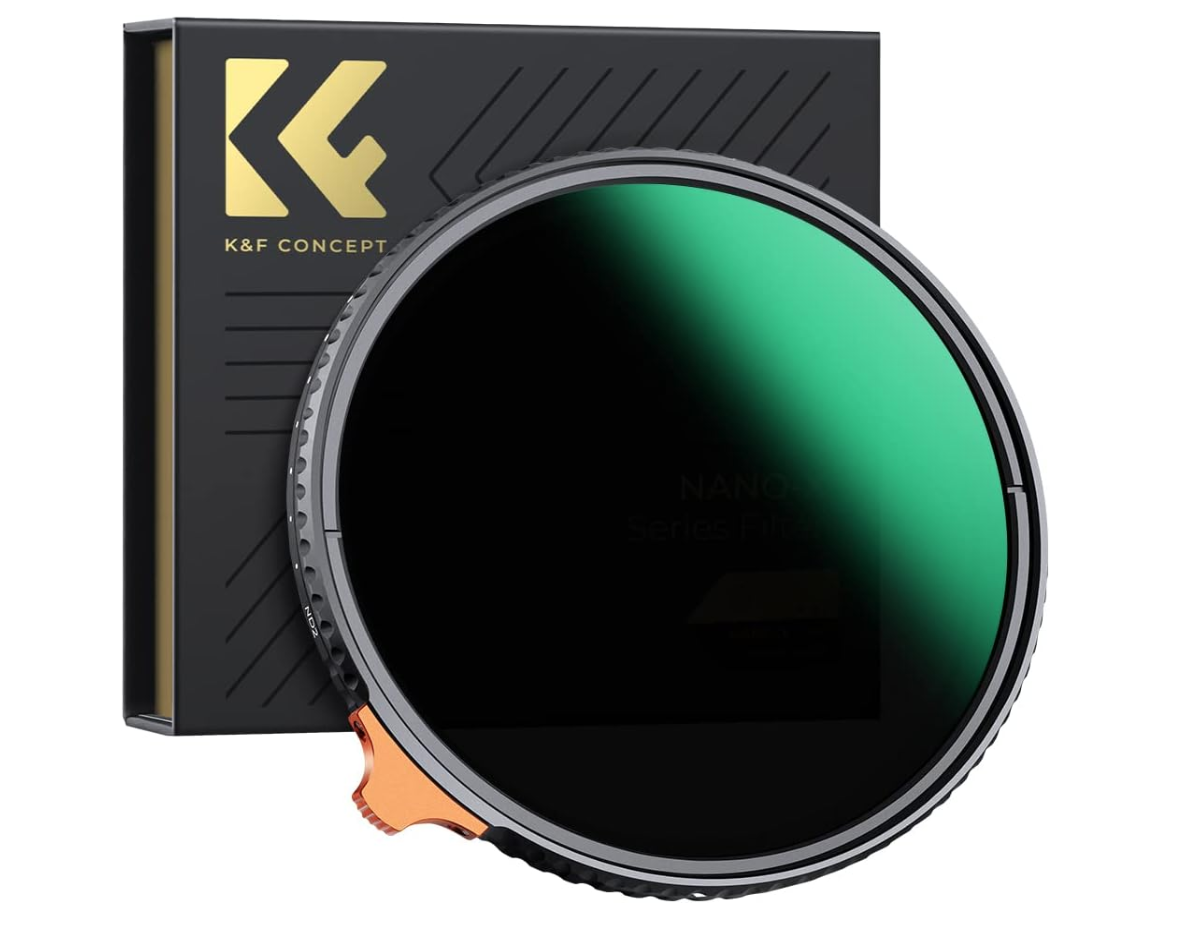 K&F Concept Nano-X 67mm ND Filter Variabler Graufilter ND2-400 mieten