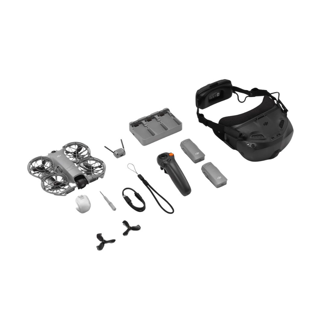 DJI Neo 2 Motion Fly More Combo mit RC Motion 3 und Goggles N3 (FPV) mieten