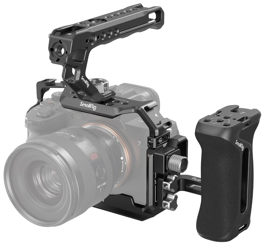 SMALLRIG A7R V / 7 IV Cage / A7S III Cage Käfig mit oberem Griff, seitlichem Handgriff und…