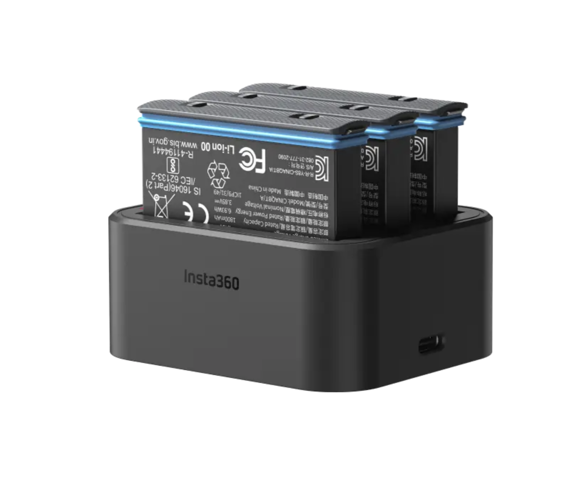 Insta 360 X3 Mehrfachlader + 2 Akkus mieten
