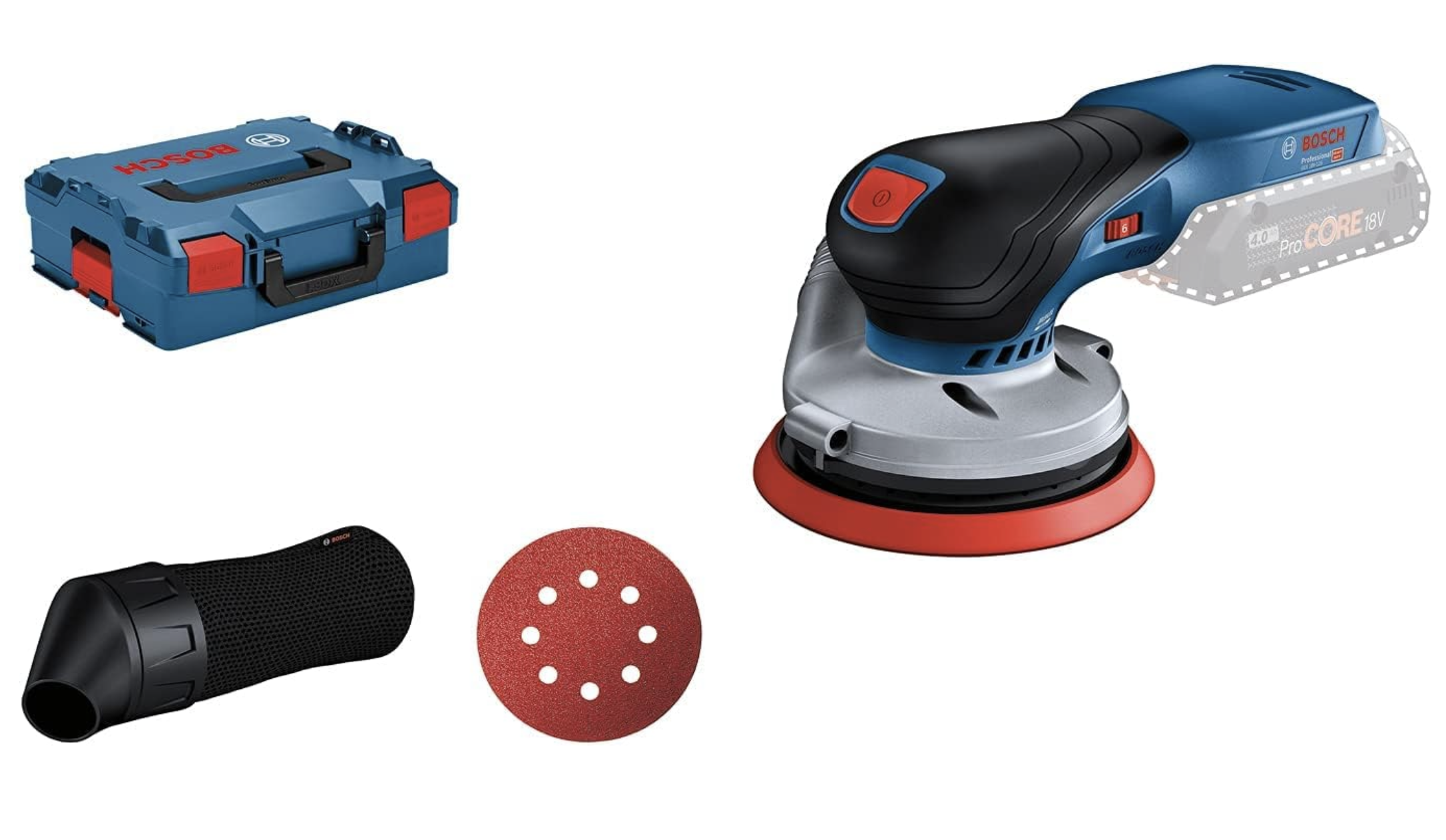 Bosch Professional 18V System Akku Exzenterschleifer GEX 18V-125 mieten