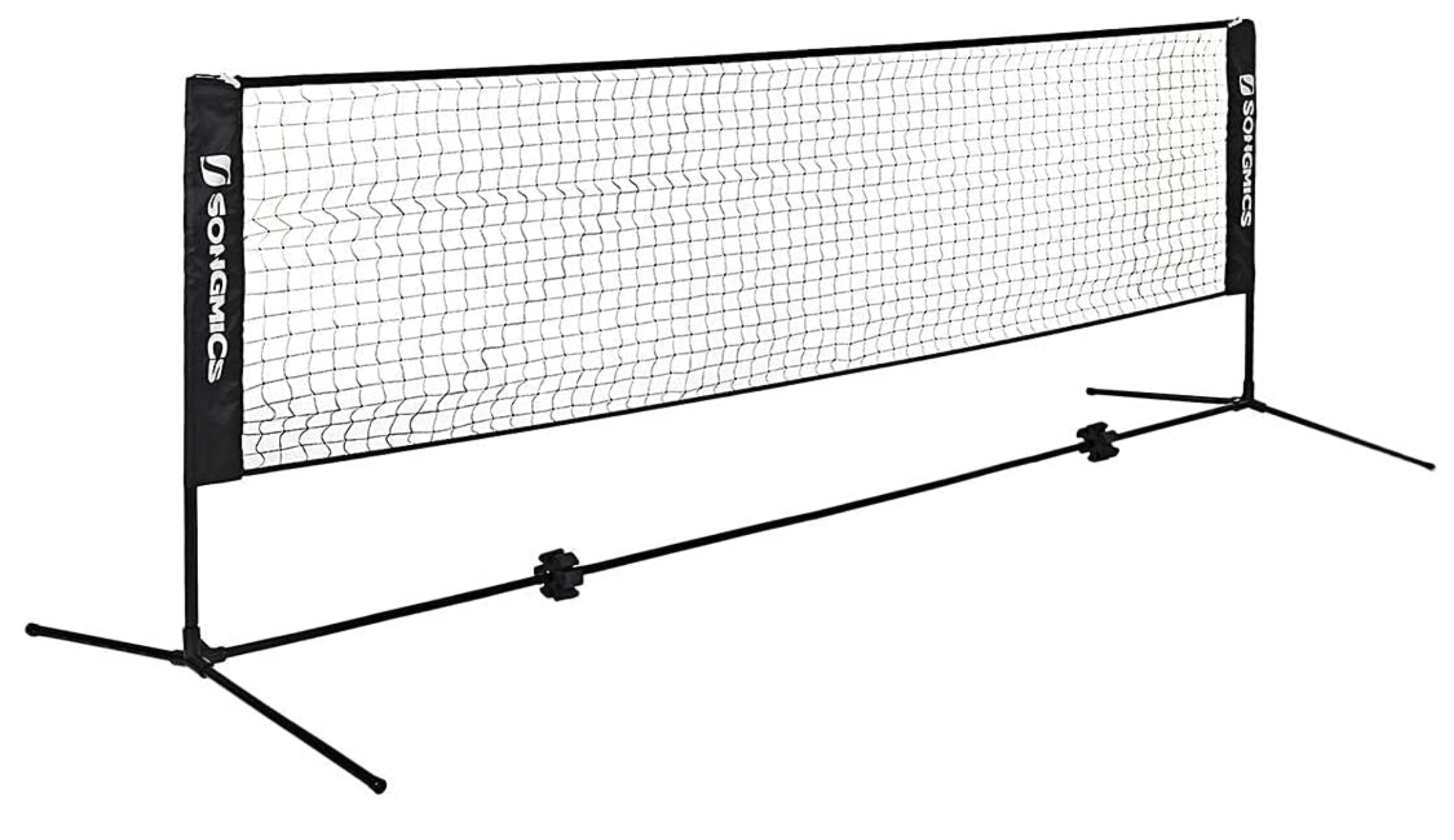 SONGMICS Badmintonnetz, faltbar, (107 cm, 120 cm, 155 cm) mieten
