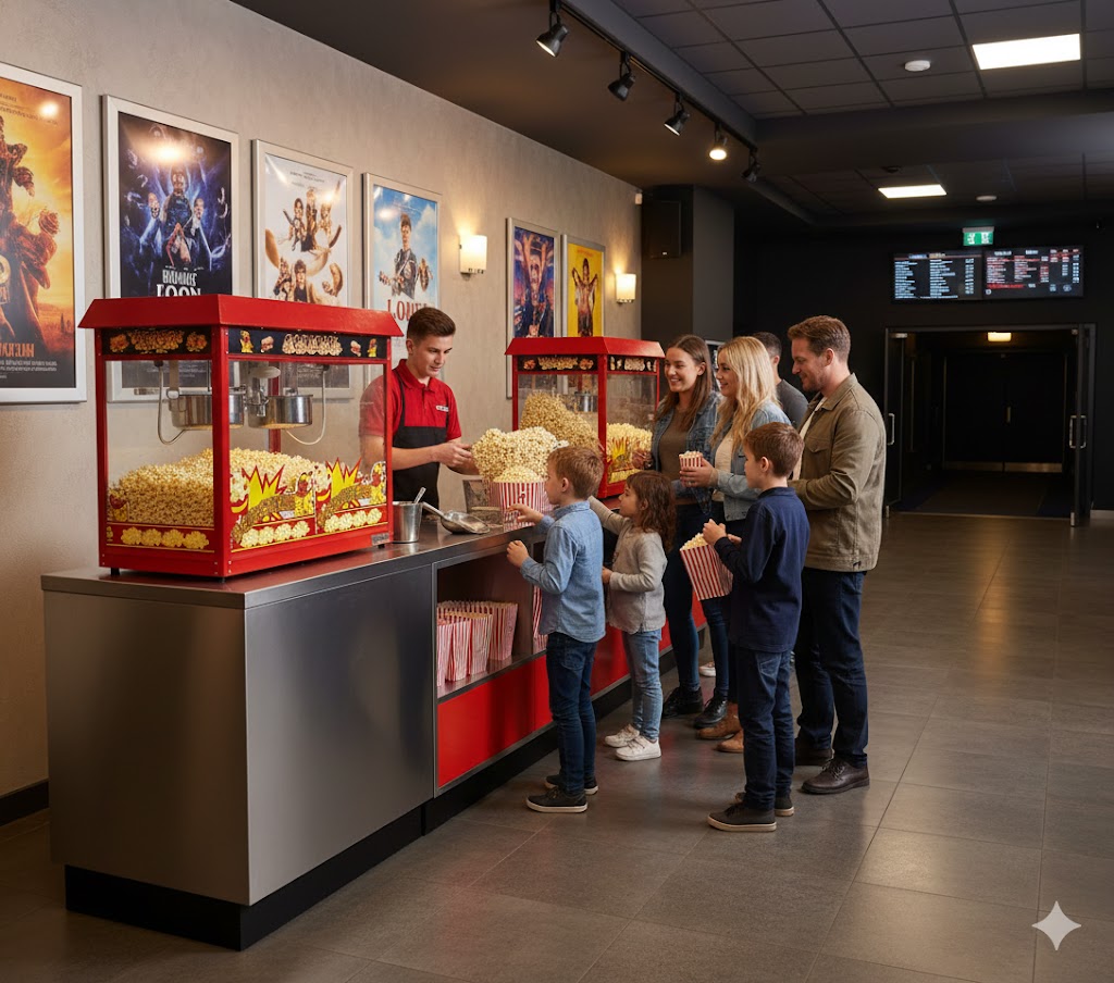 Doppel Popcornmaschine mieten in Wien