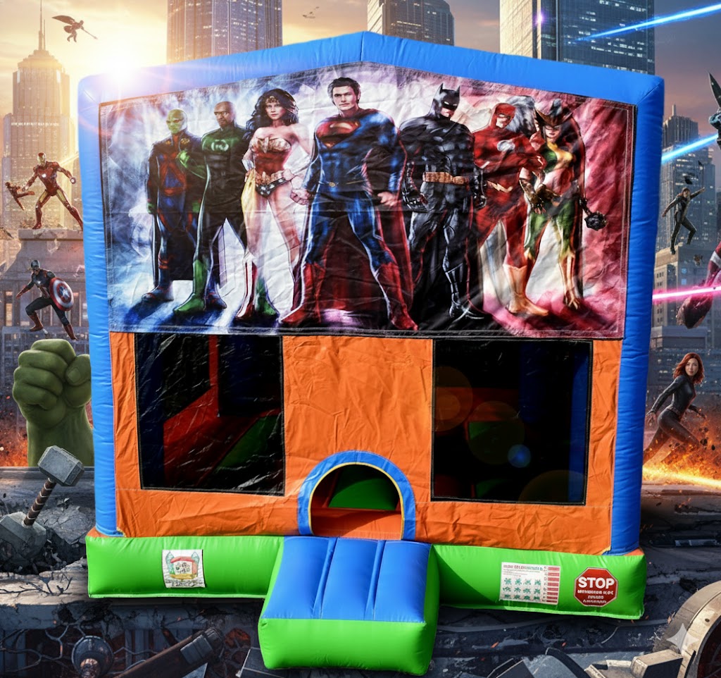 MARVEL Superhelden Hüpfburg mieten in Wien