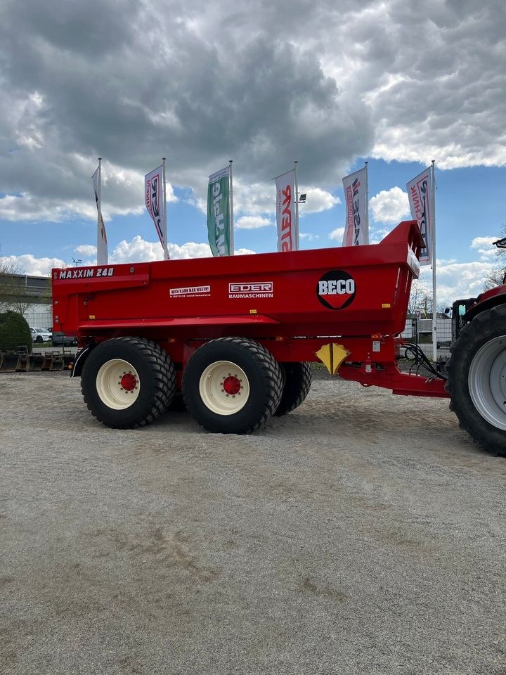 Muldenkipper Beco Maxxim 240 zur mieten in Tuntenhausen – 2