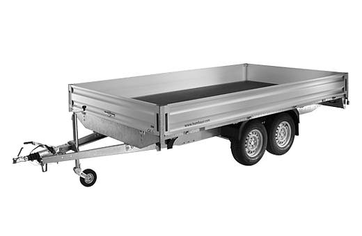 Humbaur Tandemanhänger mieten – 2.500 kg, ab 50 €/Tag, Tuntenhausen