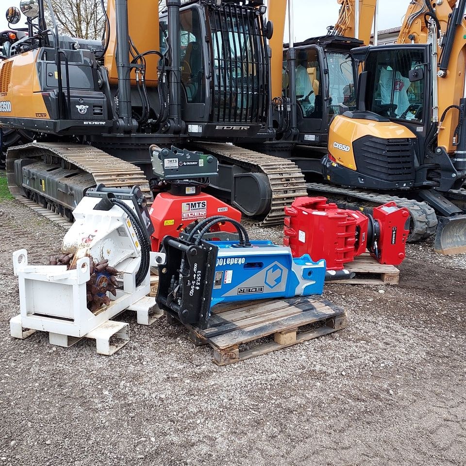 OQ45 Anbauwerkzeuge Hammer Greifer Fräse mgl mieten in Tuntenhausen