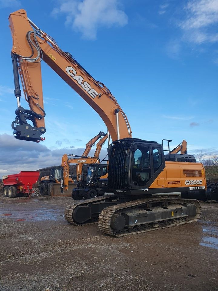 Case CX300E 30 Tonnen Kettenbagger zur mieten in Tuntenhausen