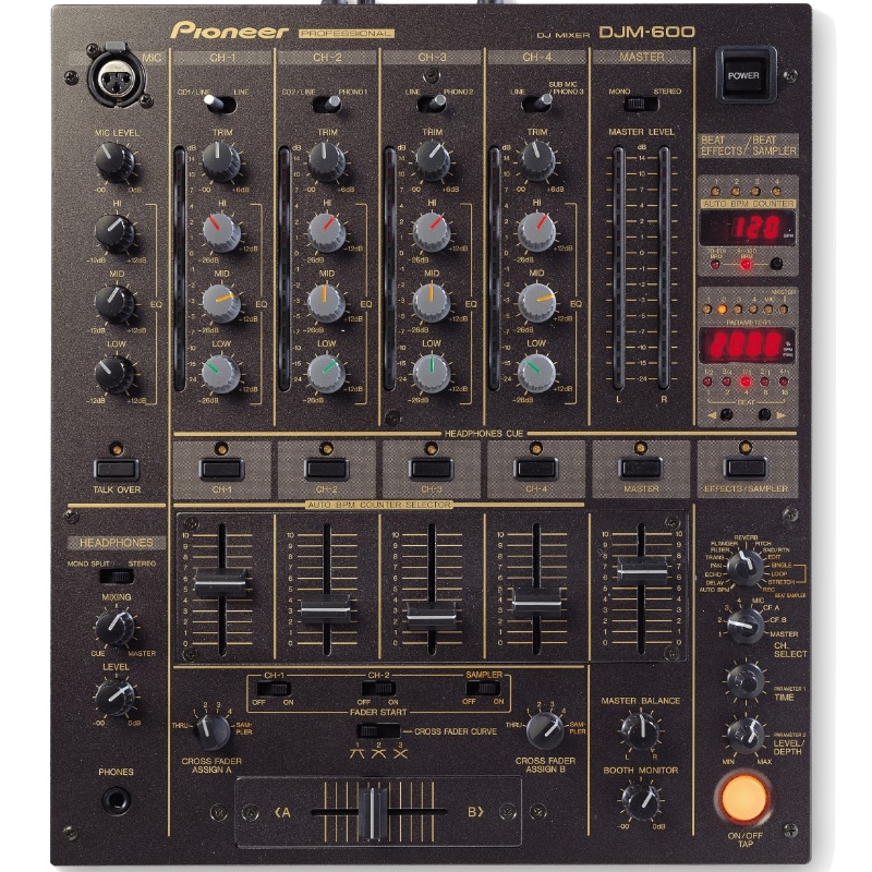DJ-Mischpult Pioneer DJM-600 mieten – München/Fürstenfeldbruck, ab 39 €/Tag