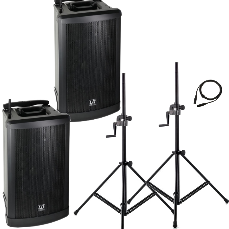 Akku-PA-Anlage Set 1 (stromunabhängig) mieten – München/Fürstenfeldbruck, ab 110 €/Tag