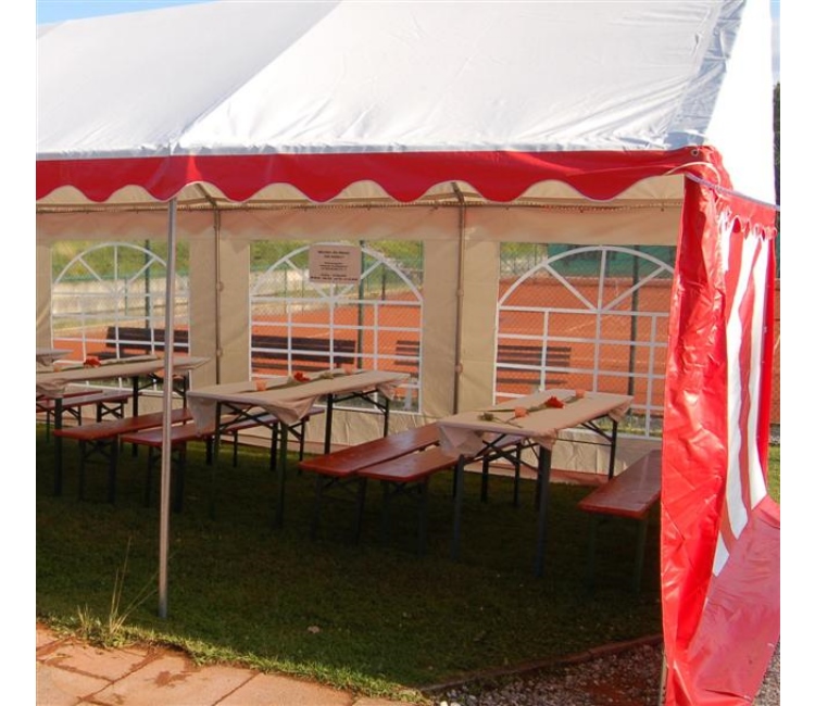 Partyzelt 8 x 4 m mieten – München/Fürstenfeldbruck, ab 129 €/Tag