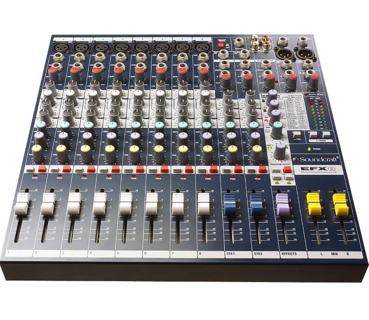 PA-Mischpult Soundcraft EFX8 mieten – München/Fürstenfeldbruck, ab 38 €/Tag